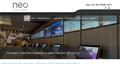 Desktop Screenshot of neoproductsgroup.com